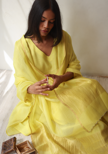 Canary Basic Kurta Set