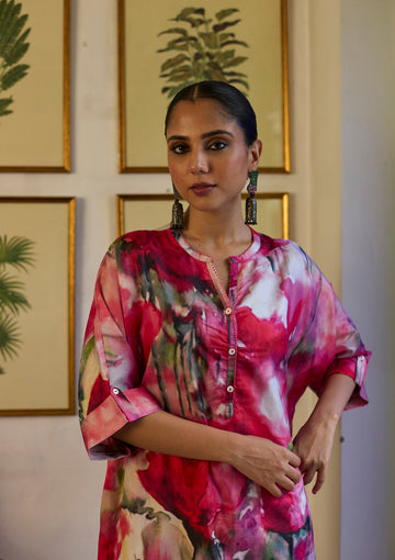 Fuchsia Bloom Co-ord Set