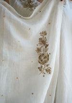 Load image into Gallery viewer, Sleeveless Zardozi Tissue Kurta Set
