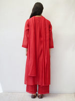 Load image into Gallery viewer, Scarlet Lace Kurta Set
