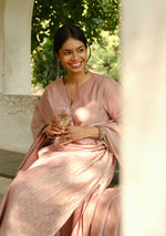 Load image into Gallery viewer, Pale Pink Sequined Chaand Buta Kurta Set
