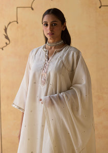 Ivory Gota Kurta Set