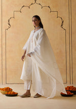 Load image into Gallery viewer, Ivory Gota Kurta Set
