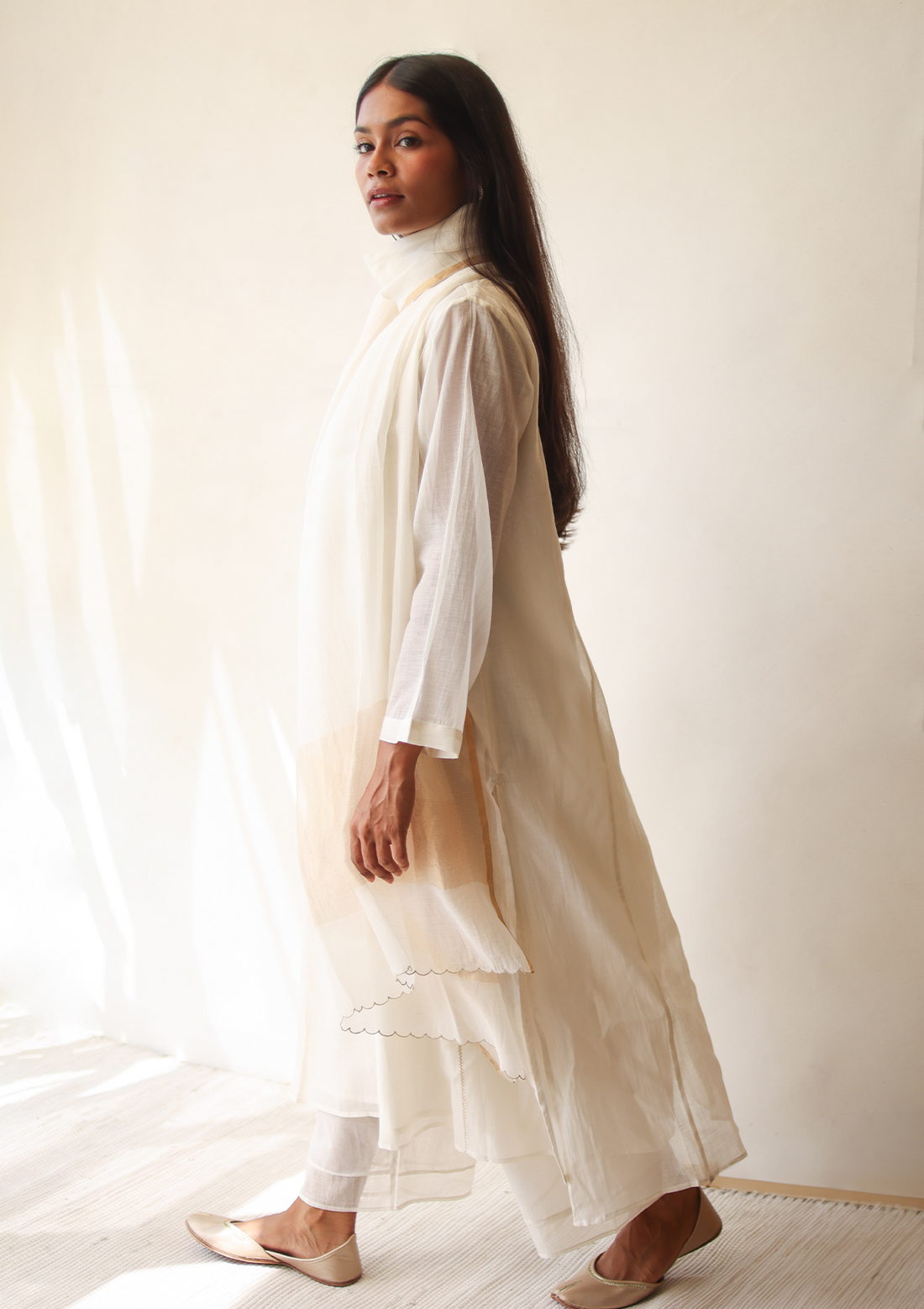 Ivory Basic Kurta Set