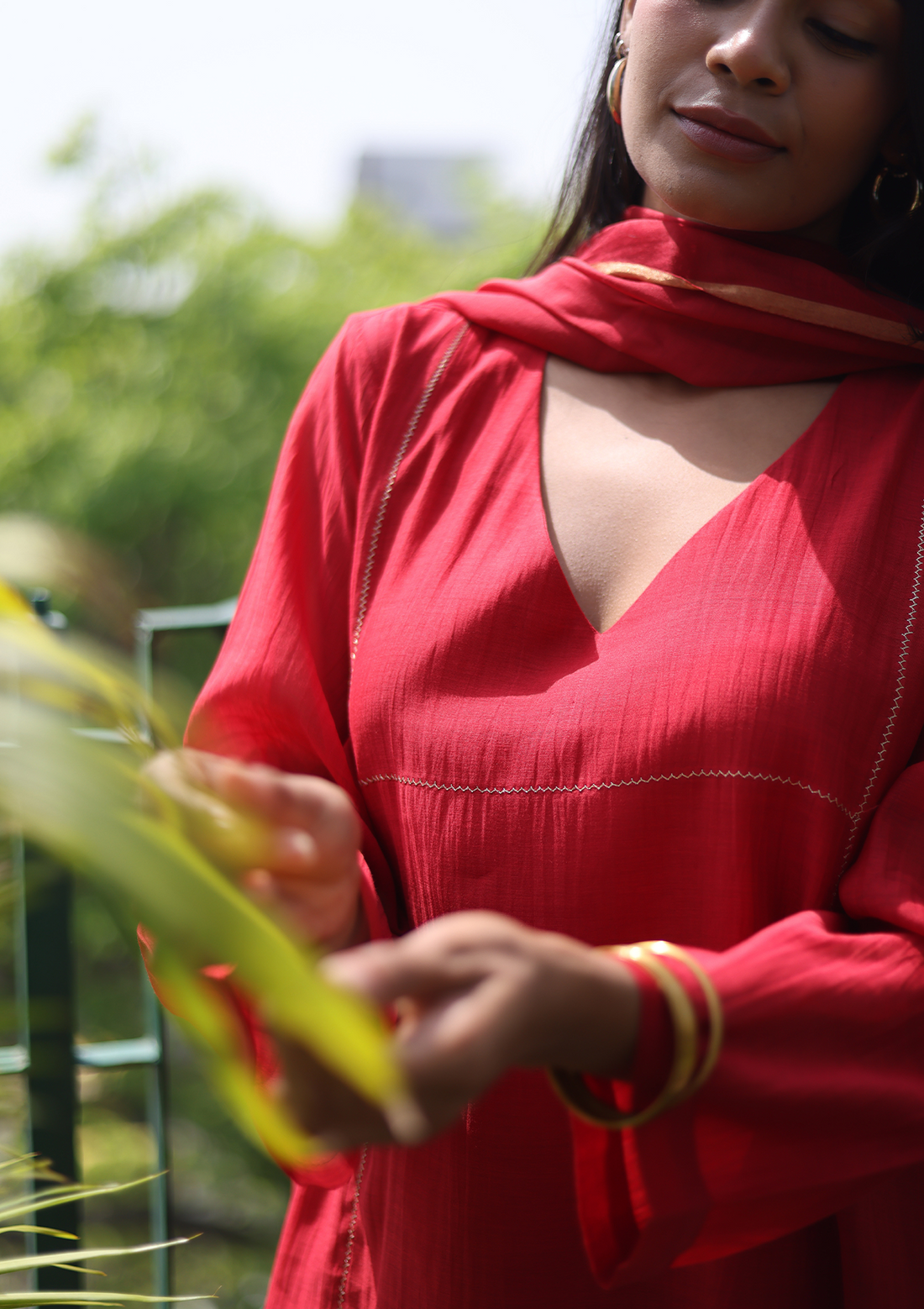 Scarlet Basic Kurta Set