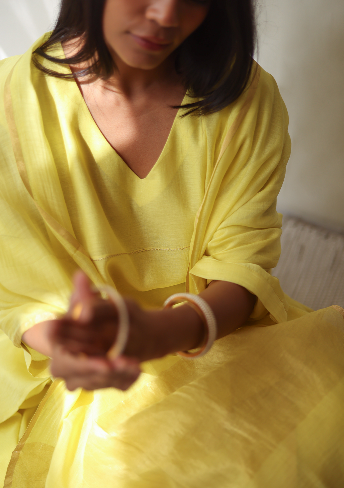 Canary Basic Kurta Set
