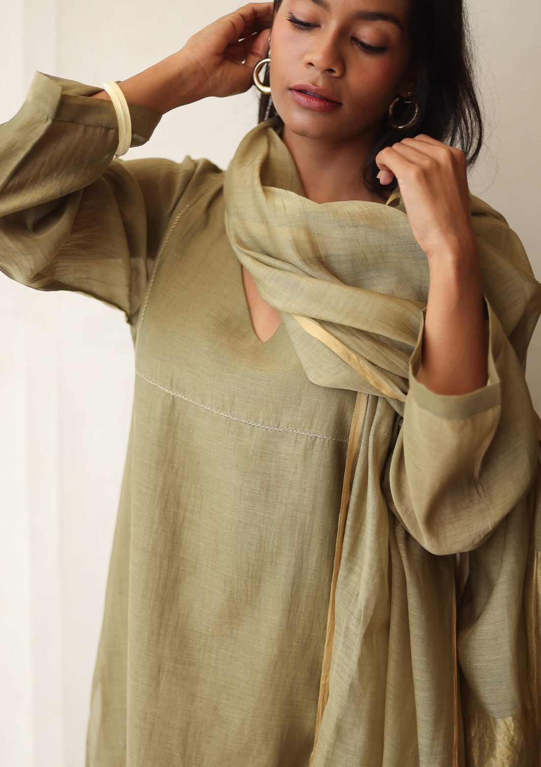 Sage Basic Kurta Set