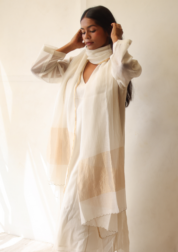 Ivory Basic Kurta Set