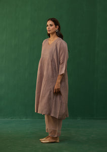 Slate Mukaish Kurta Set