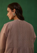 Load image into Gallery viewer, Slate Mukaish Kurta Set
