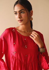 Scarlet Mirror Kurta Set