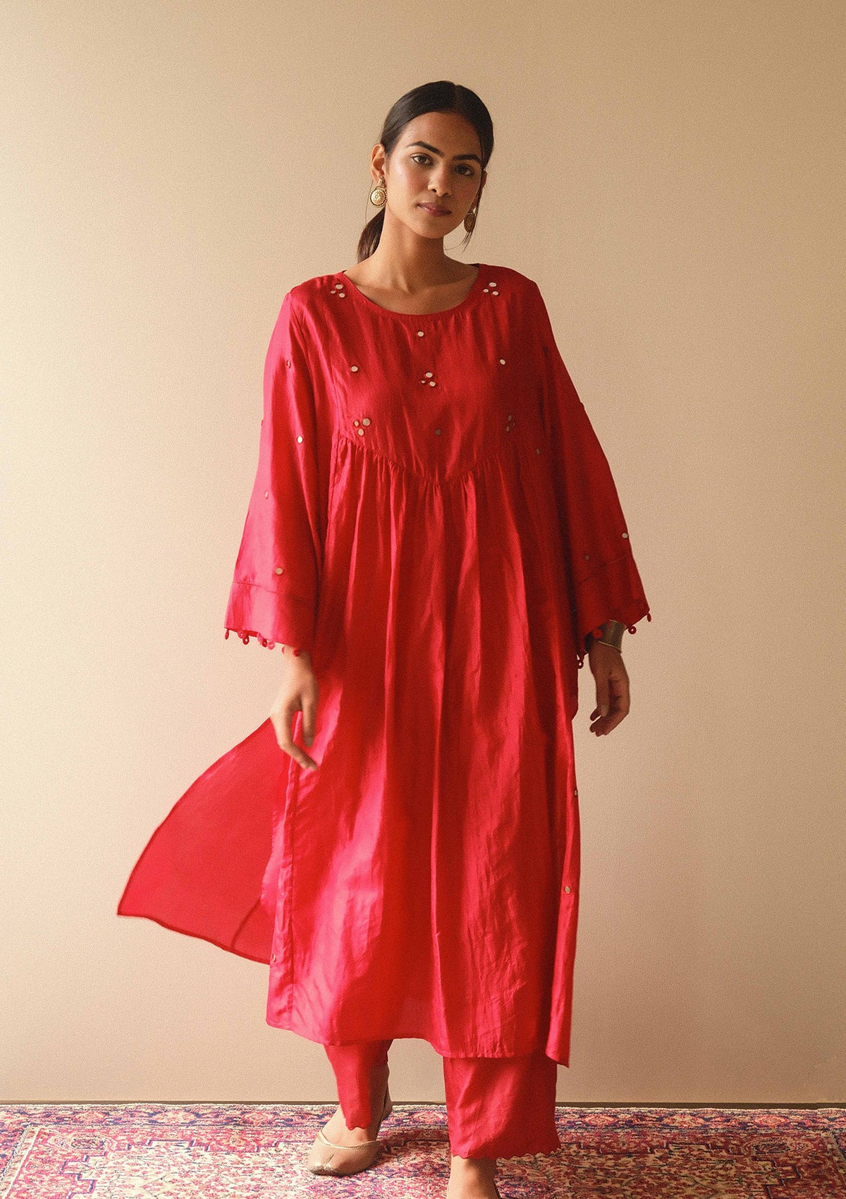 Scarlet Mirror Kurta Set