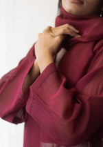 Load image into Gallery viewer, Burgundy Basic Kurta Set
