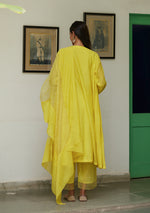 Load image into Gallery viewer, Canary Festive Mukaish Kurta Set
