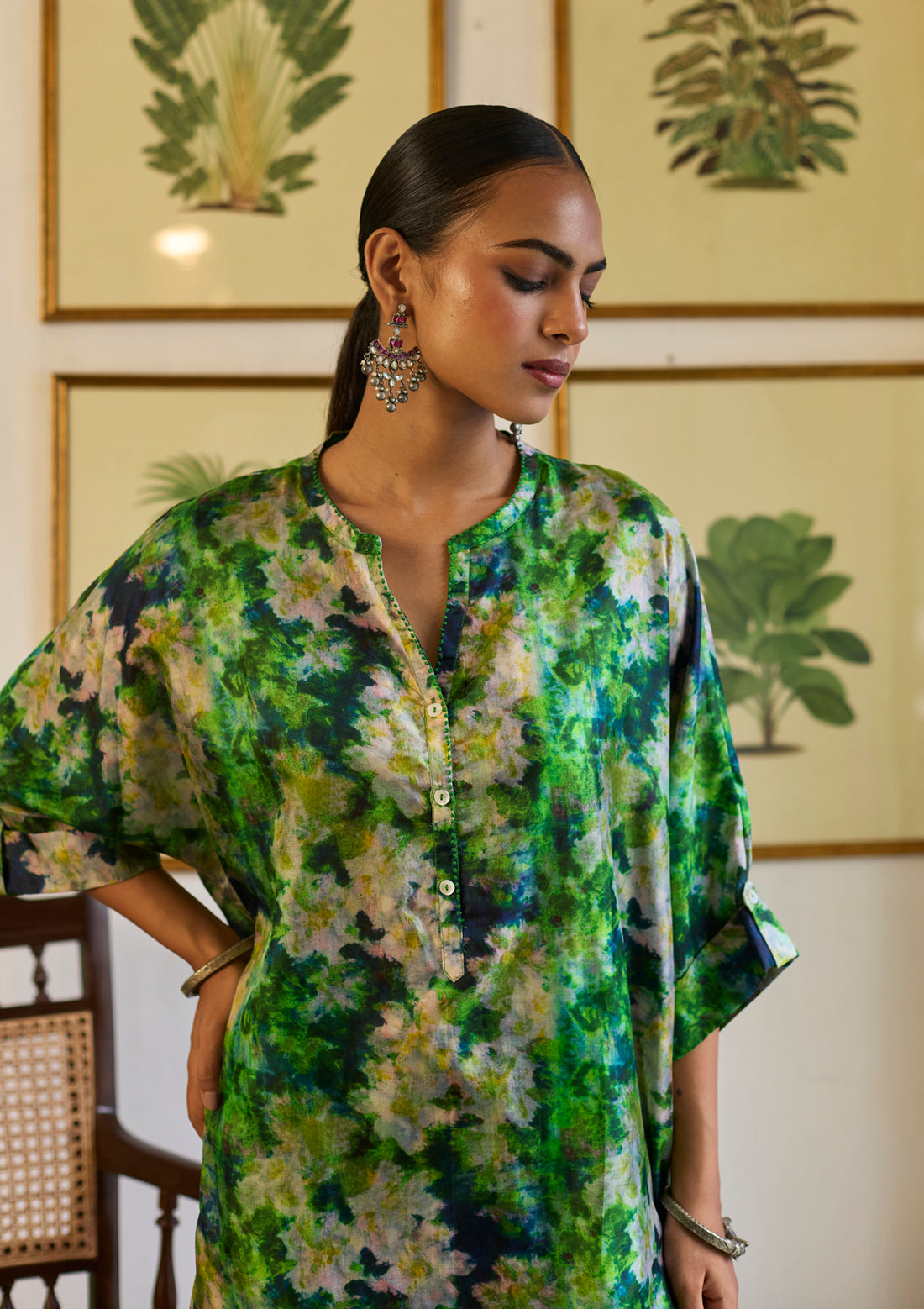 Emerald Bloom Co-ord Set