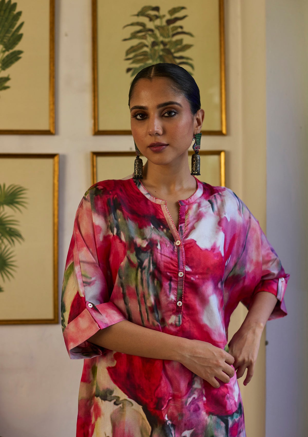 Fuchsia Bloom Co-ord Set