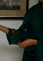 Load image into Gallery viewer, Emerald Chaand Buta Kurta Set
