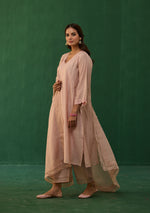 Load image into Gallery viewer, Blush Lace Embroidered Kurta Set
