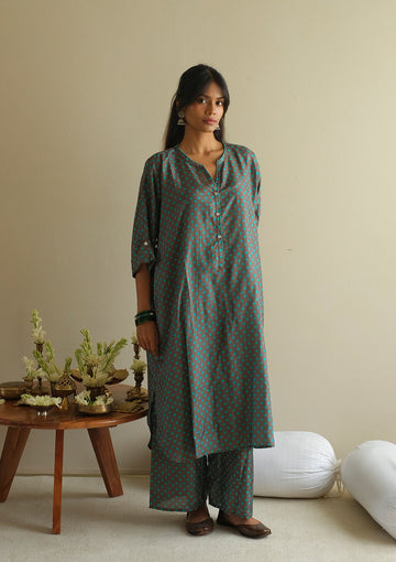 Slate Polka Dot Co-ord Set