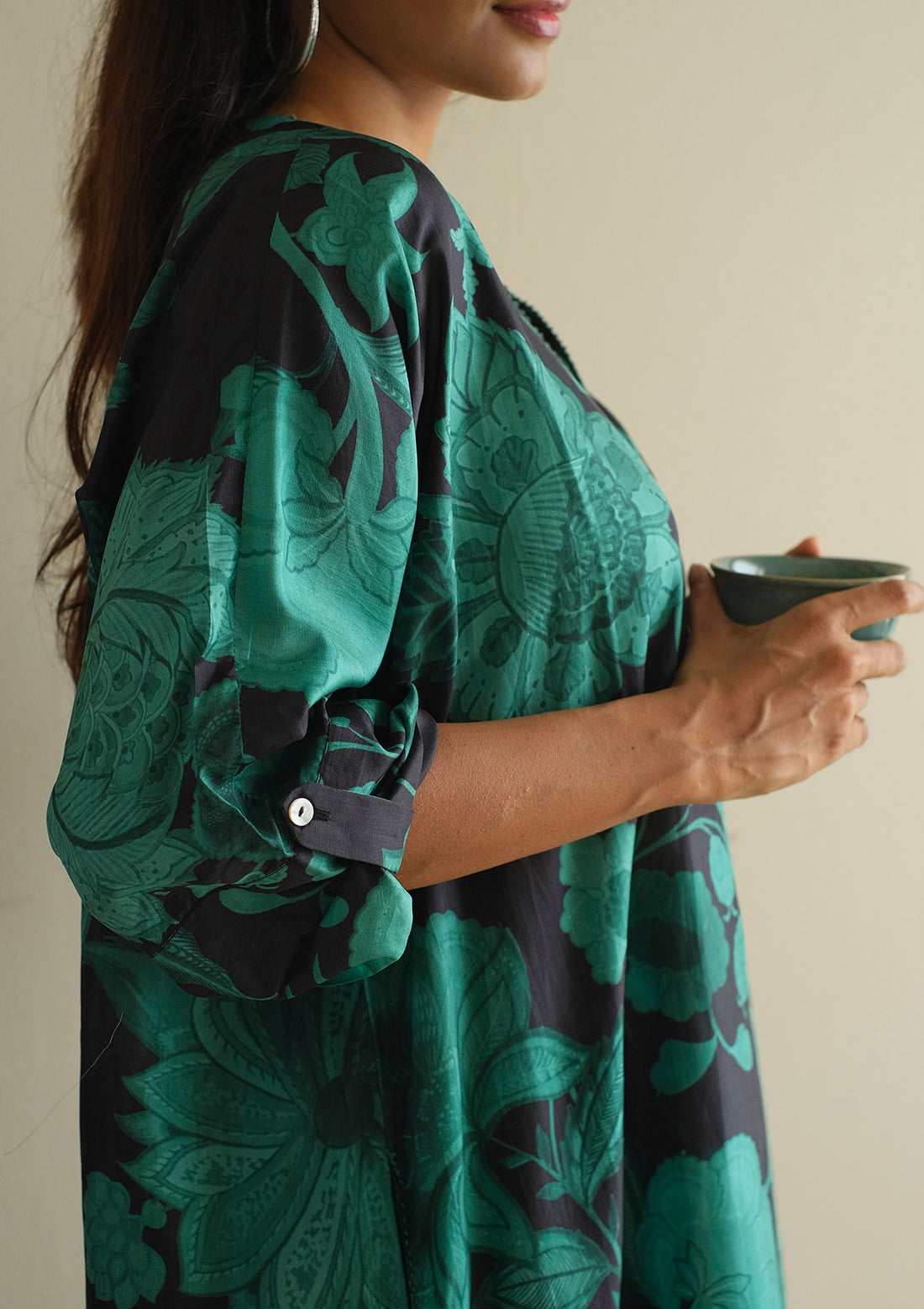 Midnight Black Bloom Co-ord set