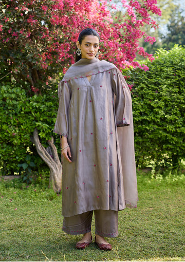 Slate Sequin Kurta Set