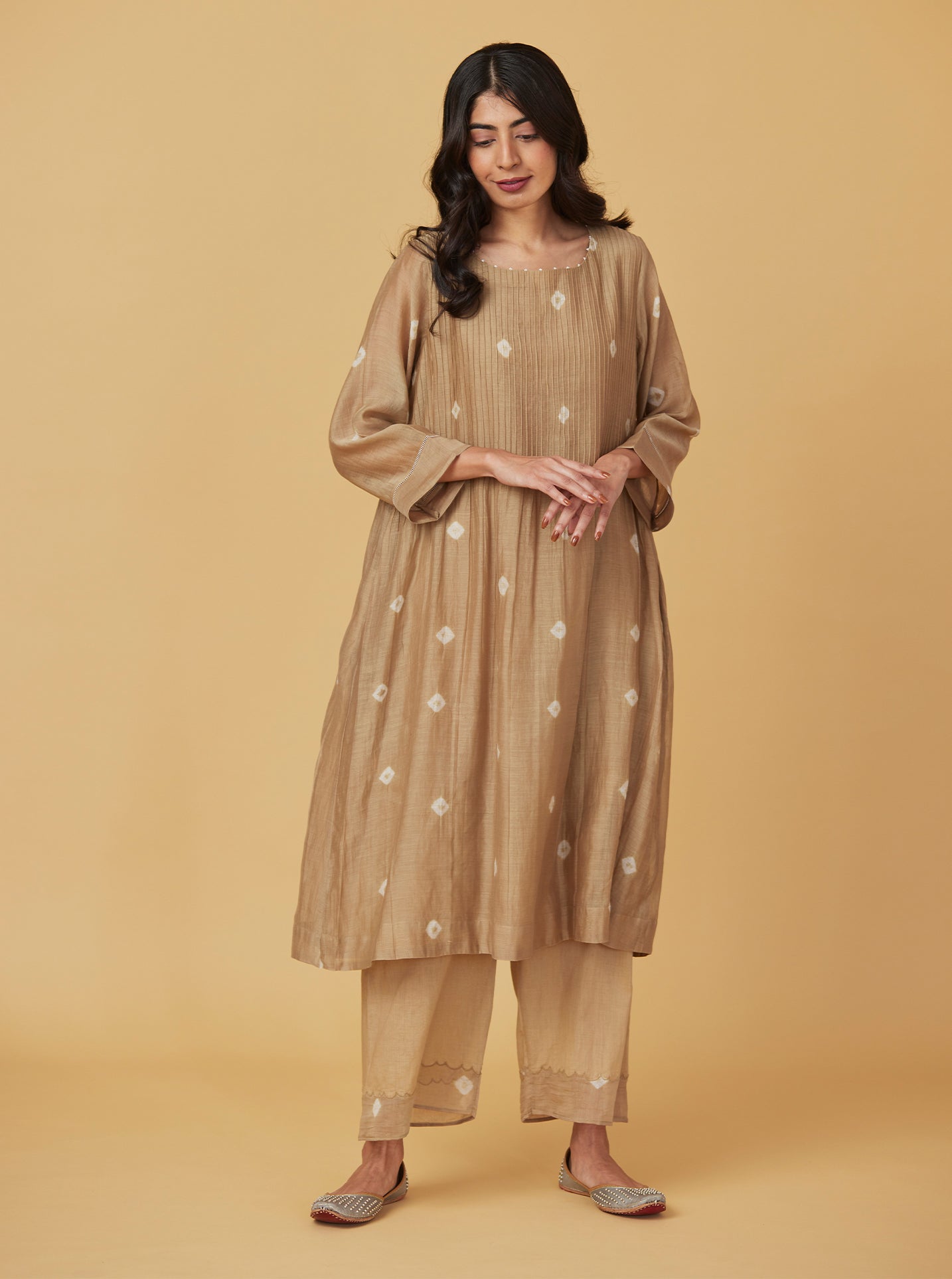 Hazel Tie and Dye Kurta Set