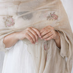 Load image into Gallery viewer, Beige Embroidered Dupatta
