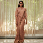 Load image into Gallery viewer, Blush Embroidered Tissue Saree

