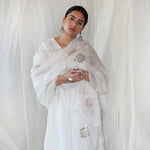 Load image into Gallery viewer, Ivory Embroidered Dupatta
