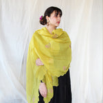 Load image into Gallery viewer, Ochre Embroidered Dupatta
