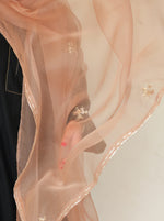 Load image into Gallery viewer, Rose Embroidered Organza Dupatta
