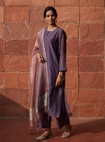 Violet Classic Kurta Set