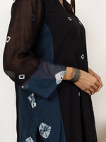 Load image into Gallery viewer, Midnight and Indigo Tie and Dye Kurta
